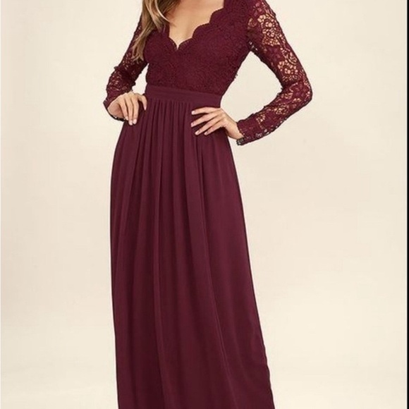 Lulu’s Awaken My Love Gown- Bridesmaid- Prom- Evening Gown -M- - Picture 3 of 6